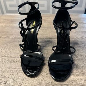 Saint Laurent Cassandra Stiletto Sandals